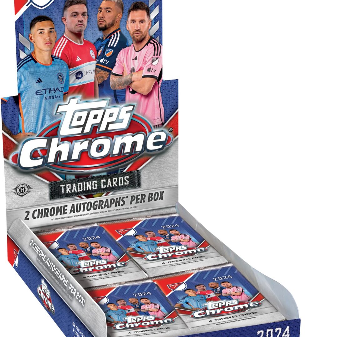 2024 Topps Chrome MLS Hobby Box