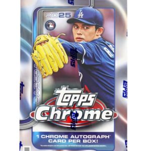 2025 Topps Chrome Baseball Hobby Box