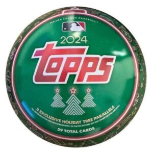 2024 Topps Baseball Holiday Tin